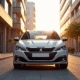 Peugeot 308 SW en ville au coucher du soleil